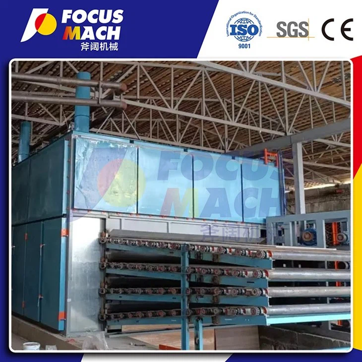 High Configuration 38M 4 Deck Veneer Dryer