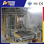 Høyfrekvent brett buet kryssfiner massivtre 500T varmpressemaskin