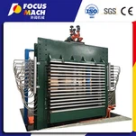 MDF varmpressemaskin